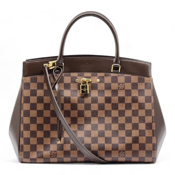 Louis Vuitton Damier Ebene Rivoli MM Satchel - Mint condition. - Picture 1 of 11